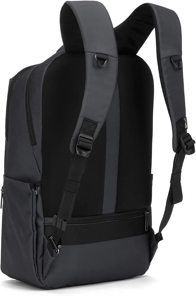 Pacsafe Metrosafe X Anti Theft 25L Backpack - With Padded 16" Laptop Sleeve, Slate - Image 2