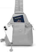 Oxford Anti Theft Backpack for Women,Pocket Multi Pocket Crossbody Bag. | Oxford Waterproof Travel Purses for Women. 3 in 1 Anti Theft Travel Tote Bag,Trail Pocket Multi Pocket Crossbody Bag. by Unknown