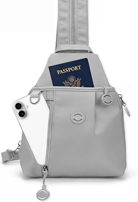 Oxford Anti Theft Backpack for Women,Pocket Multi Pocket Crossbody Bag. | Oxford Waterproof Travel Purses for Women. 3 in 1 Anti Theft Travel Tote Bag,Trail Pocket Multi Pocket Crossbody Bag. by Unknown
