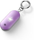 Personal Safety Alarm for Women, 130dB Rechargeable Keychain Alarm with Dual Speakers, LED Strobe Light, USB-C Charging(Purple) by Fajocru