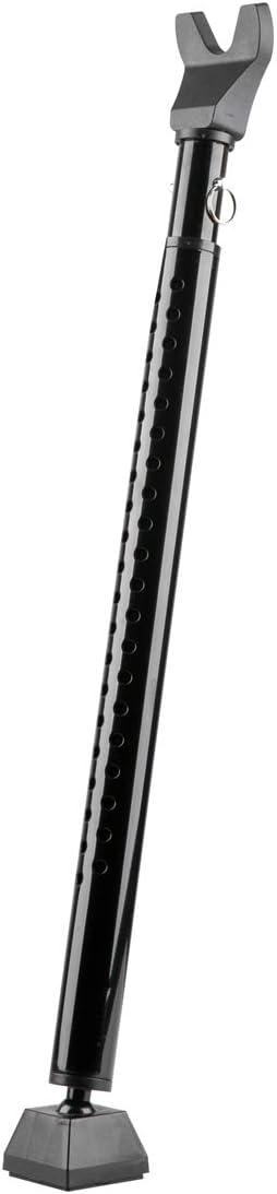 Amazon Basics Door Security Bar, 25-45 inch Adjustable, Security Door Stopper, for Home, Apartment, Hotel, Travel, Black, 1-Pack by AmazonBasics
