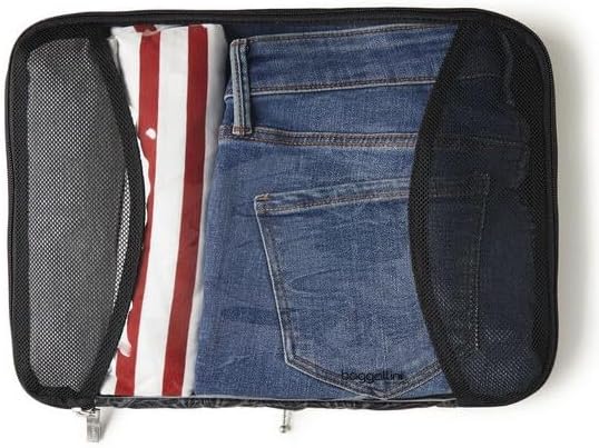 Baggallini Compression Cube 3-piece set - Lightweight Compression Packing Cubes for Travel - Image 7