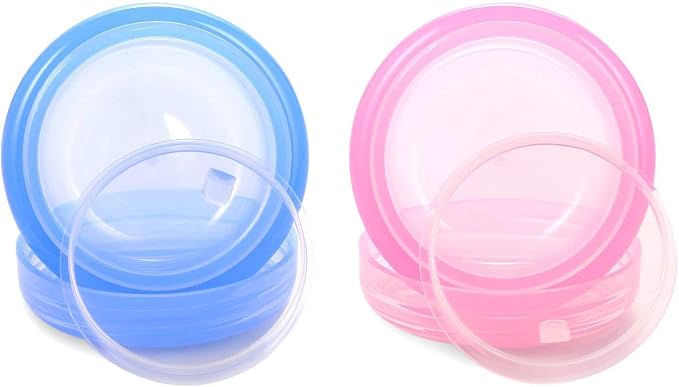 Travel Accessories Toiletry Containers 1 oz for Cream, 6 Pack | Plastic Little Jars for Creams, Compact Travel Size Containers with Leak proof Lids for Body Cream, 30g/1 oz Per Pack - Image 3