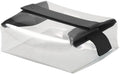 Cadence Parcel - Clear Travel Kit with Zipperless Magnetic Closure - Ink, Medium - Durable, Leak-Resistant and TSA Approved Toiletry Bag - Modular Organization - Recycled TPU (1 Qt) by KeepYourCadence