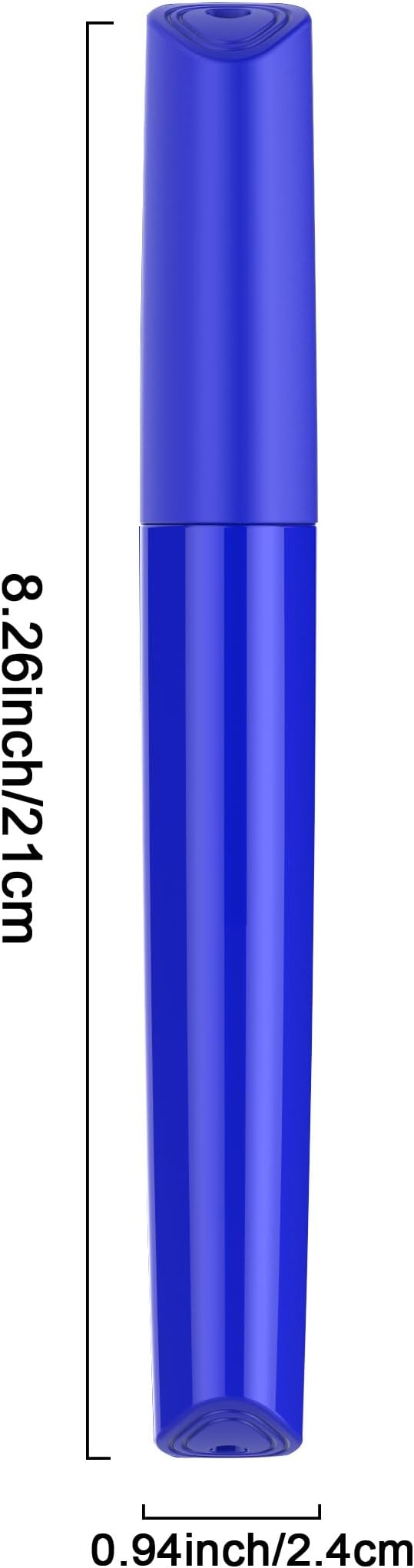 Travel Toothbrush Case, Portable Toothbrush Cover Container Storage Container, Breathable Design with Air Hole More Tube for Travel Hiking Camping and Business Trip (Deep Blue) - Image 6