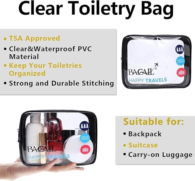 BAGAIL 8 Set/9 Set Packing Cubes Luggage Packing Organizer for Travel, Suitcase Packing Bags for Travel Accessories - Image 5
