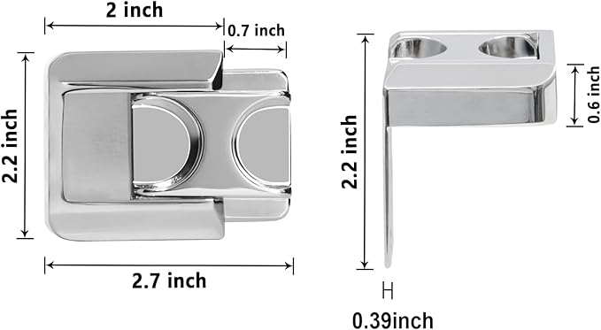 CZU Home Door Lock Security, Upgraded Safety Childproof Door Reinforcement Lock Latch (2-Pack), Extra Defend Door Lock for Inward Swinging Door - Image 6