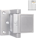 4 Pack Door Lock Reinforcer Privacy Door Latch for，Hotel Security Door Lock ，Privacy Door Latch for in-Swinging Doors Extra High Home Door Security Lock by Wannianmu