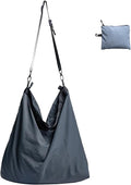 Lightweight Foldable Nylon Crossbody Bag,Compact Polyester Packable Tote,Collapsible Handbag for Travel,Gym,Shopping by Fynarzel