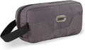 GOX Travel Toiletry Bag for Men Small Toiletry Pouch Orange Dopp Kit Mens Nylon Shave Bag Boys Hanging Toiletry Travel Bag Mini(Grey) by GOX