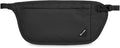 Pacsafe Coversafe V100 Anti-Theft RFID Blocking Waist Wallet, Black by Pacsafe