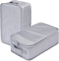 JJ POWER Travel Shoe Bags, Foldable Waterproof Shoe Puches Organizer-Double Layer (2 Grey Shoe Bags) by JJ+POWER