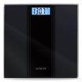 Scale for Body Weight Digital Bathroom Scale Large Size Black | 0.2lb Precision, Max 400lb, Backlit LCD Screen, Highly Accurate Electronic Weighing Machine, Safe Home Use, Include Batteries by NUTRIFIT