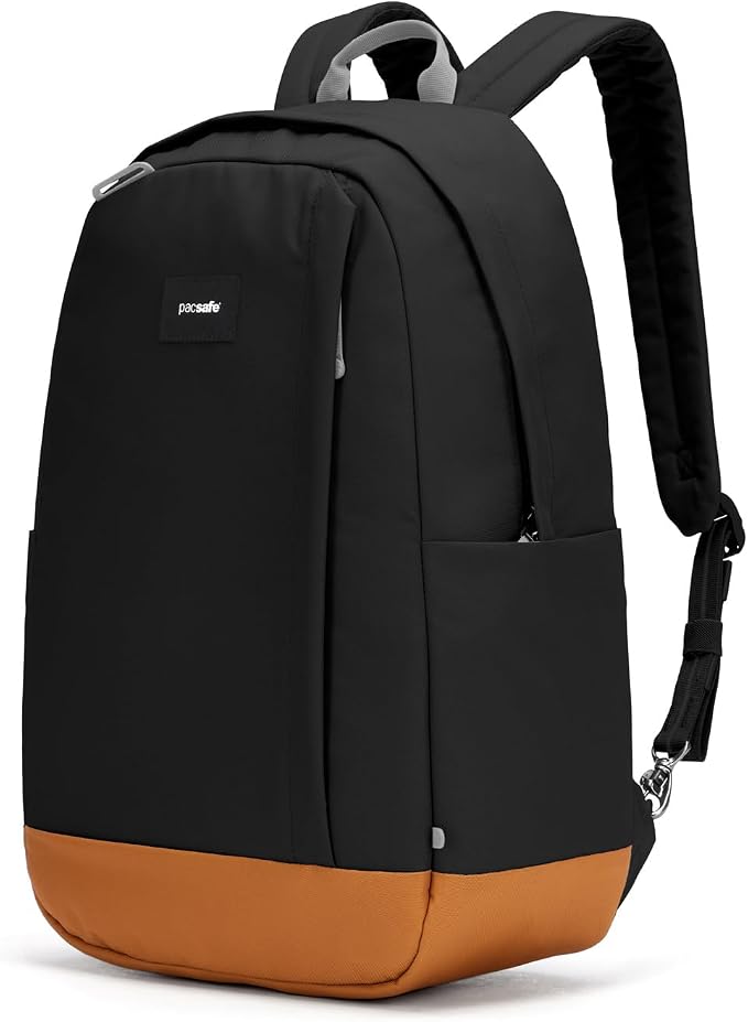 Pacsafe GO 25L Anti Theft Backpack, Jet Black - Image 2