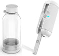 Portable Bidet for Travel, 500ml Travel Bidet, Bidet Sprayer with Peri Bottle for Women/Man, Handheld, Rechargeable Electric Bidet High Pressure, Douche Bottle for Postpartum, Hemorrhoid (White) by LUOOV