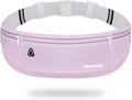 Running Fanny Pack for Women, Slim Running Belts for Men, Purple | Water Resistant Waist Pack, Large Capacity, Adjustable & Bounce Free, Breathable Phone Holder for Running Hiking Cards Key by RDMODO