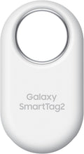 SAMSUNG SmartTag2 (2023) Bluetooth + UWB, IP67 Water and Dust Resistant, Findable via App, 1.5 Year Battery Life - White by Unknown