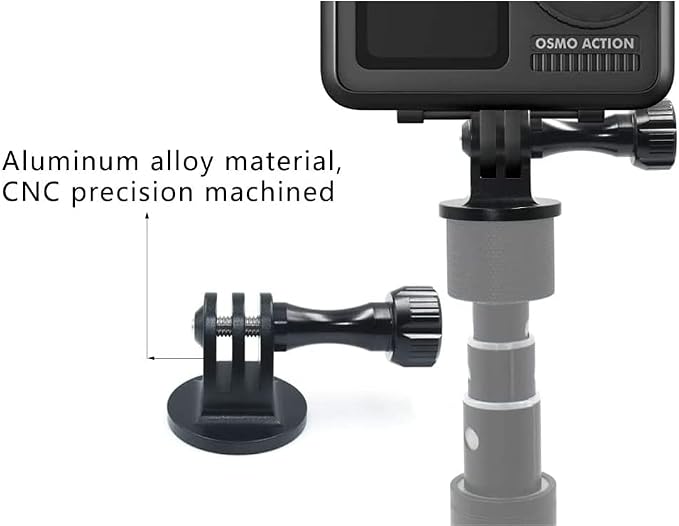 Aluminum Camera Tripod Adapter 1/4"-20 Conversion Adapter Mounts Compatible with Gopro Action Cameras Insta360 and Other Standard 1/4 Accessories, Quarter Inch Mount Adapter (Type AA) - Image 10
