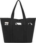 Corduroy Tote Bag for Women Crossbody Bags Lightweight Handbags Shoulder Bag with Zipper Pockets for Work Shopping by AMXNX