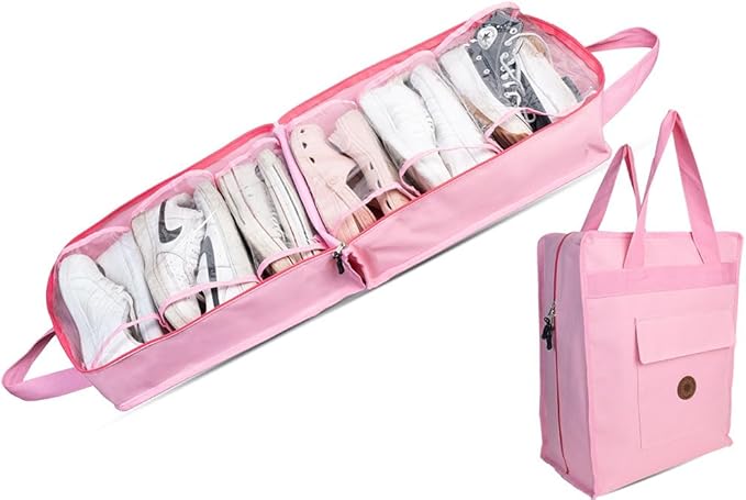 Shoe Bag for Travel, Portable Storage Organizer for Women and Men by HeguSun