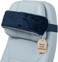 SeatSleeper Travel Pillow Alternative Stops Bobbing | Airplane Head Straps and Car Support Head Band | Travel Upright with Less Neck Strain | Super Comfy, Small & Compact by SeatSleeper