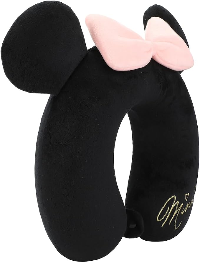 Bioworld Disney Minnie Mouse-Inspired 3-Piece Neck Pillow Eye Mask Set - Image 3