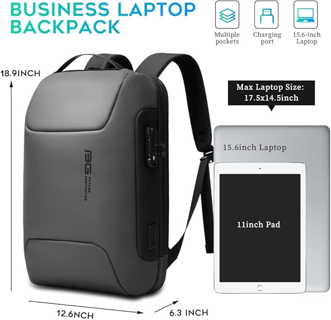 BANGE Tech Laptop Backpack for Men and Women - Image 5