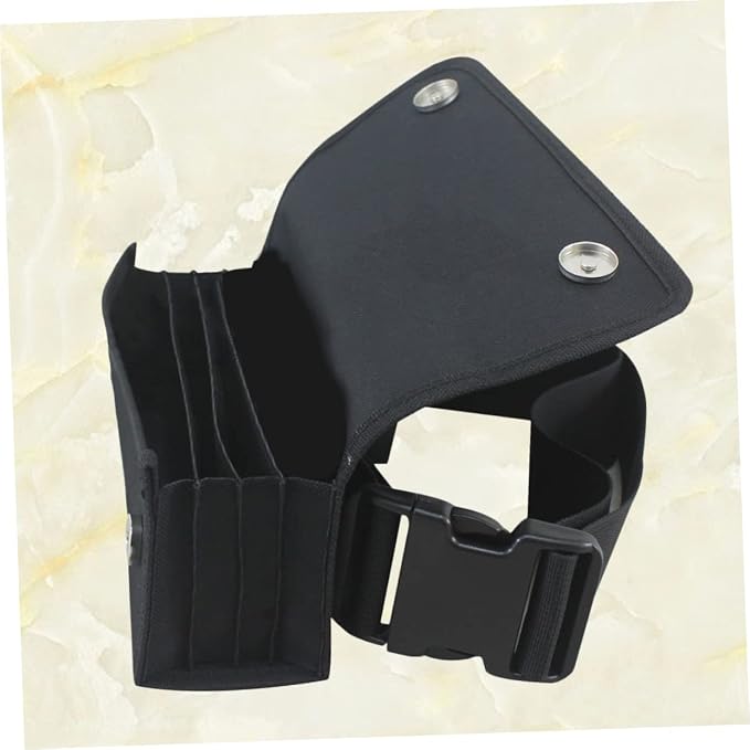 Fanny Packs for Women Belt Fanny Bag Waist Bag Cashier Small Change Ticket Miss Black Cashier (23.00x6.00x8.00 CM) - Image 9