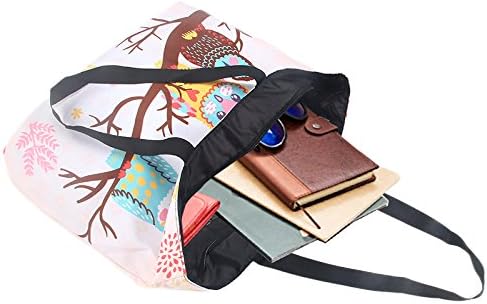 Beach Tote Bags Travel Totes Bag Shopping Zippered Tote for Women Foldable Waterproof Overnight Handbag - Image 7