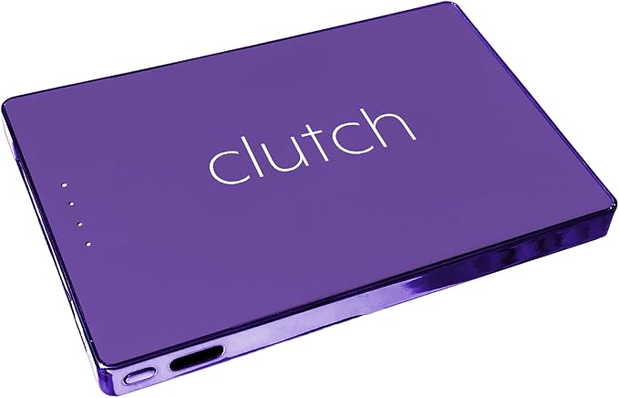 Clutch - Pro USB-C Portable Charger - Compatible with iPhone 15, 16, 17 & Android Devices - Power Bank Magnetic Battery - TSA Travel Approved - USB Rechargeable - Built-in Cable - 5000 mAh - 3.7oz - Image 5