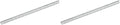 Alumicolor 3610-1 Aluminum Combination Pocket Scale, 6IN, Silver (Pack of 2) by Alumicolor