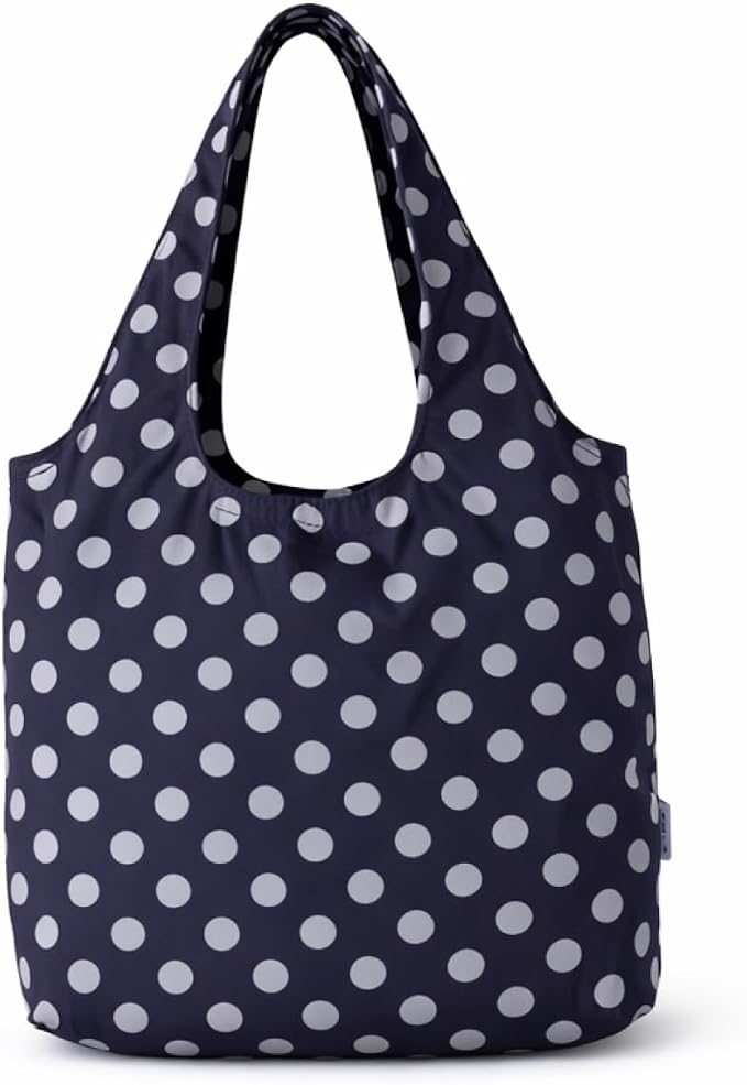 Compact Reusable Grocery Tote Bag – Lightweight, Foldable & Packable Shopping Bag for Travel by NANOPLUS