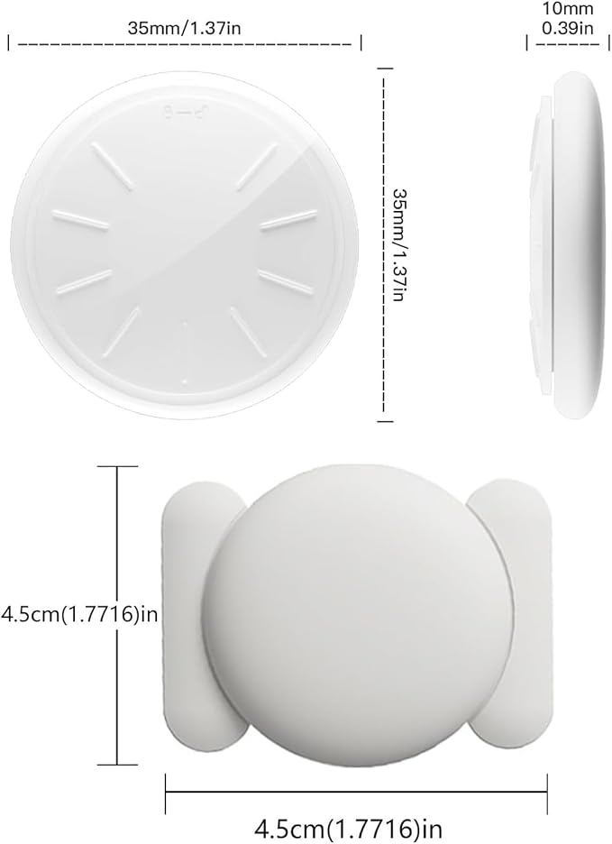 GPS Tracker for Vehicles, 1PCS Real Time Tracker Device for Vehicles, GPS Tracker Work with Find My (iOS Only), MINI Magnetic Car Tracker Device Hidden, No Monthly Fee, Waterproof, White - Image 7