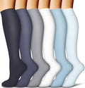 COOLOVER Copper Compression Socks for Women and Men(6 Pairs)-Best Support for Running, Athletic, Travel by COOLOVER