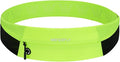 WATERFLY Running Belt Fanny Pack: Slim Lightweight Waist Bag for Runners | Trim-to-Size Hook & Loop Fit 24"-47", Workout Phone Holder, 3 Pockets, Reflective Strip, Fitness Jogging Exercise, Women, Men by Waterfly