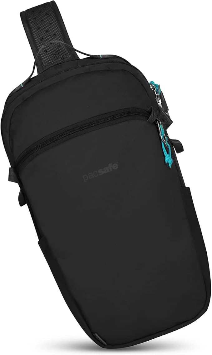 Pacsafe ECO 12L Anti Theft Sling Backpack, ECONYL Black by Pacsafe