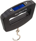 Digital Luggage Scale 110lb /50kg, Portable Mini Electronic Scale with Fishing Hook Tare Function Backlit LCD Display for Home Farm Factory Hunting Outdoor C42 by Meichoon