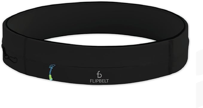 FlipBelt Zipper Running Belt, Waist Pack for Fitness and Running, US Company by FlipBelt