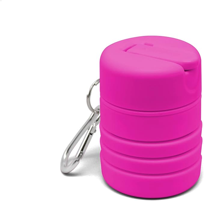 TUSHY Travel Bidet, Collapsible and Expandable Peri Bottle, Fuchsia Friday | Discreet Portability, Refreshing Clean at Home, Camping and Outdoors, Hemorrhoid Relief, Postpartum Care - Image 5