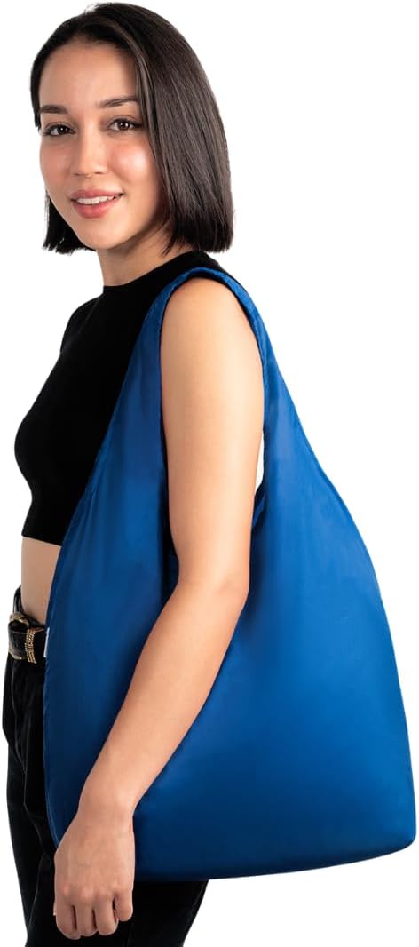 Nanobag Standard 19L Tote Foldable Packable Reusable Grocery Shopping Bag | 0.9 oz Premium Portable Collapsible Ultralight Pocket-Sized for Everyday Use & Travel - Image 2
