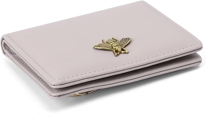 Small Women Wallet RFID Blocking Bifold Pocket Wallet Slim Compact Ladies Purse Mini Wallets For Women (Grey) - Image 4