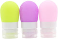 Portable Soft Silicone Travel Bottles Travel Containers(1.3OZ, Pack of 3) by Mziart