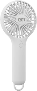 QQT Mini Handheld Fan, 3-Speed Rechargeable Personal Fan by WelcometoQQT