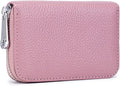 RFID Credit Card Holder Genuine Leather Credit Card Wallet with Zipper | RFID by EASTNIGHTS