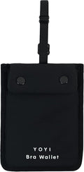 YOYI YOYI RFID Blocking Bra Wallet Travel Pouch, Secret Pocket for Cards | Skin-friendly fabric so thin it disappears inside your bra, RFID blocking keeps cards and cash secure from theft on the go by YOYIYOYI