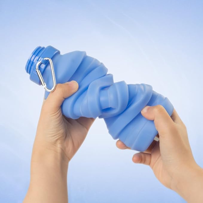 550ML Portable Foldable Bidet Bottle, Blue– Travel-Friendly, Leak-Proof, Personal Hygiene Bidet for Home, Office, Outdoor & Postpartum Care - Image 6