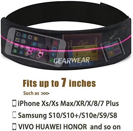 Running Belt | Runner Fanny Pack for Women and Men | Adjustble Waist Band Pack for Storage Phone - Image 2