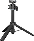 SmallRig 7.8-21.6in Action Cam Selfie Stick Tripod for DJI Action 5 Pro/4/3 | Extendable, 360° Ball Head, Cold Shoe Mount, Detachable Adapter (Not for Action 6), 1/4-20" Screw for Insta360, Webcam by SmallRig