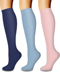 3 Pack Medical Compression Sock-Compression Sock For Women and Men Circulation -Best for Running,Nursing,Athletic Sports by LaiteHebe