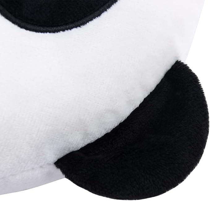 Travel Pillow for Kids, Cute Animal Neck Pillow Support U Shaped Cushion Plush Soft Rest Reading Pillows Sleeping Pillows for Airplane Train Car (Color:Panda) - Image 4